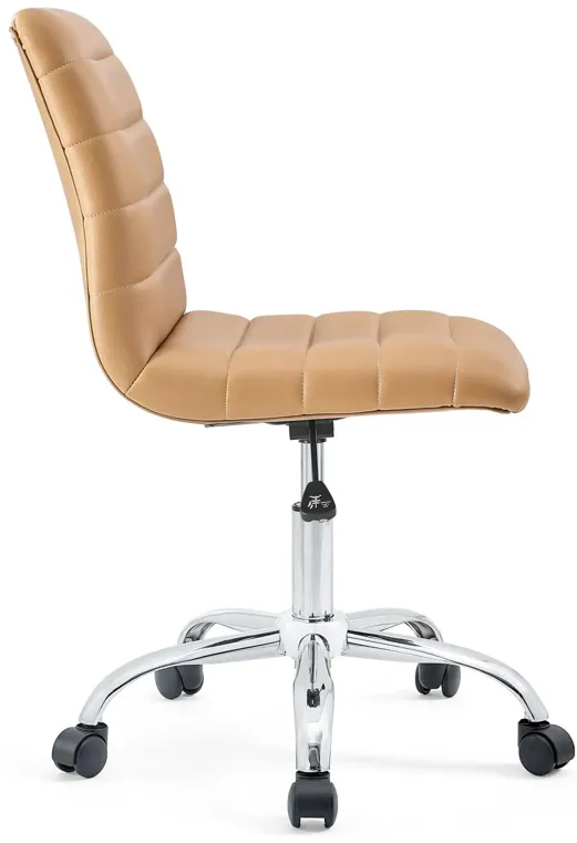 Ripple Armless Mid-Back Office Chair