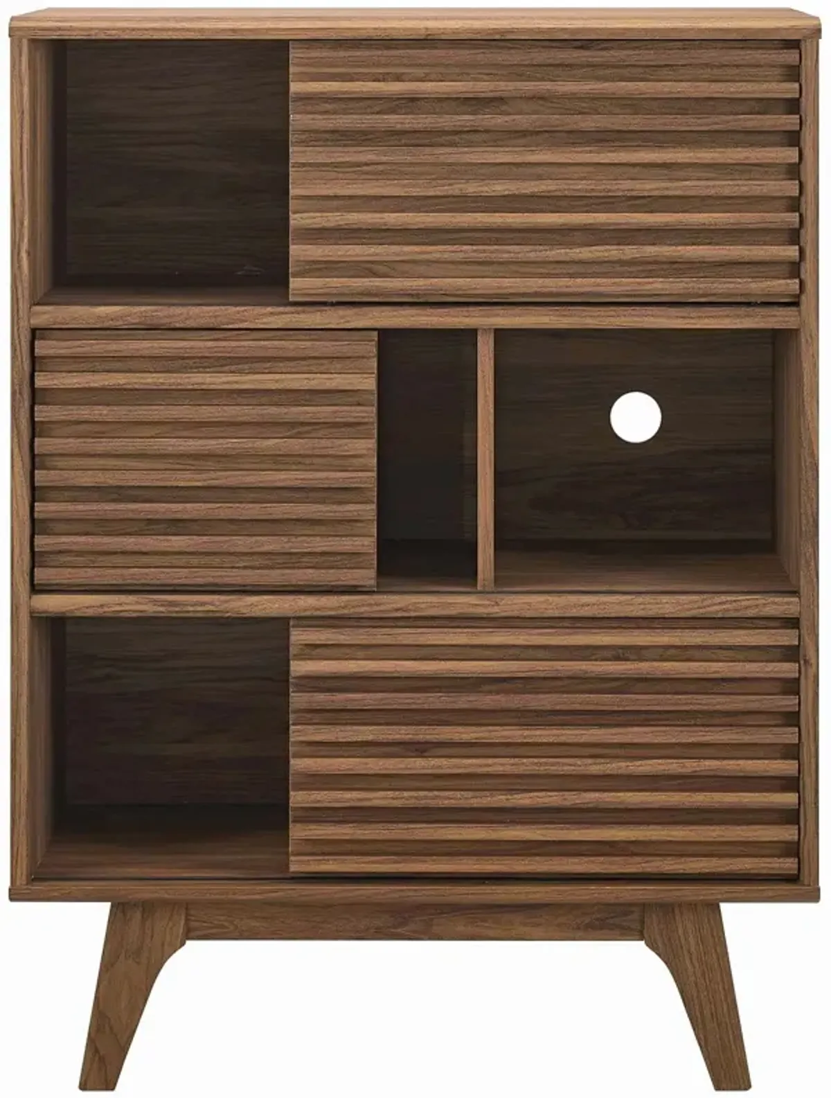 Render Three-Tier Display Storage Cabinet Stand