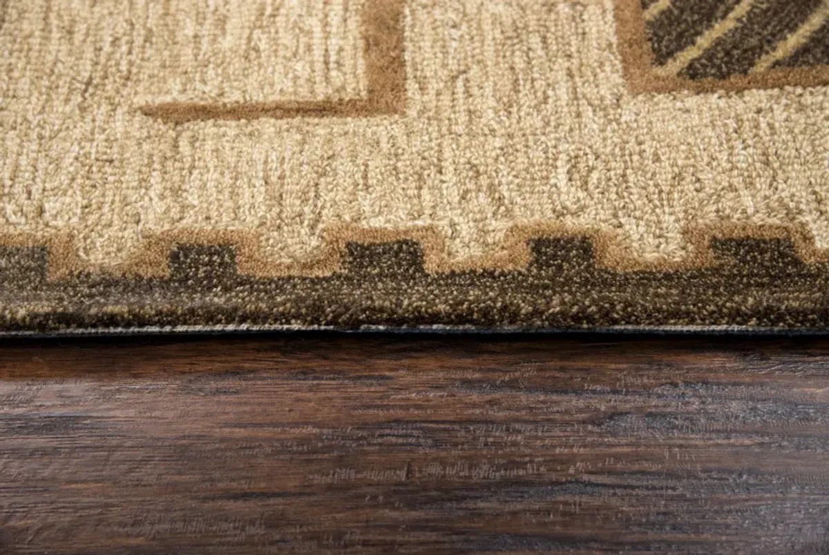 Mesa Gold Southwest/Tribal Wool 8' x 11' Rectangle Rug