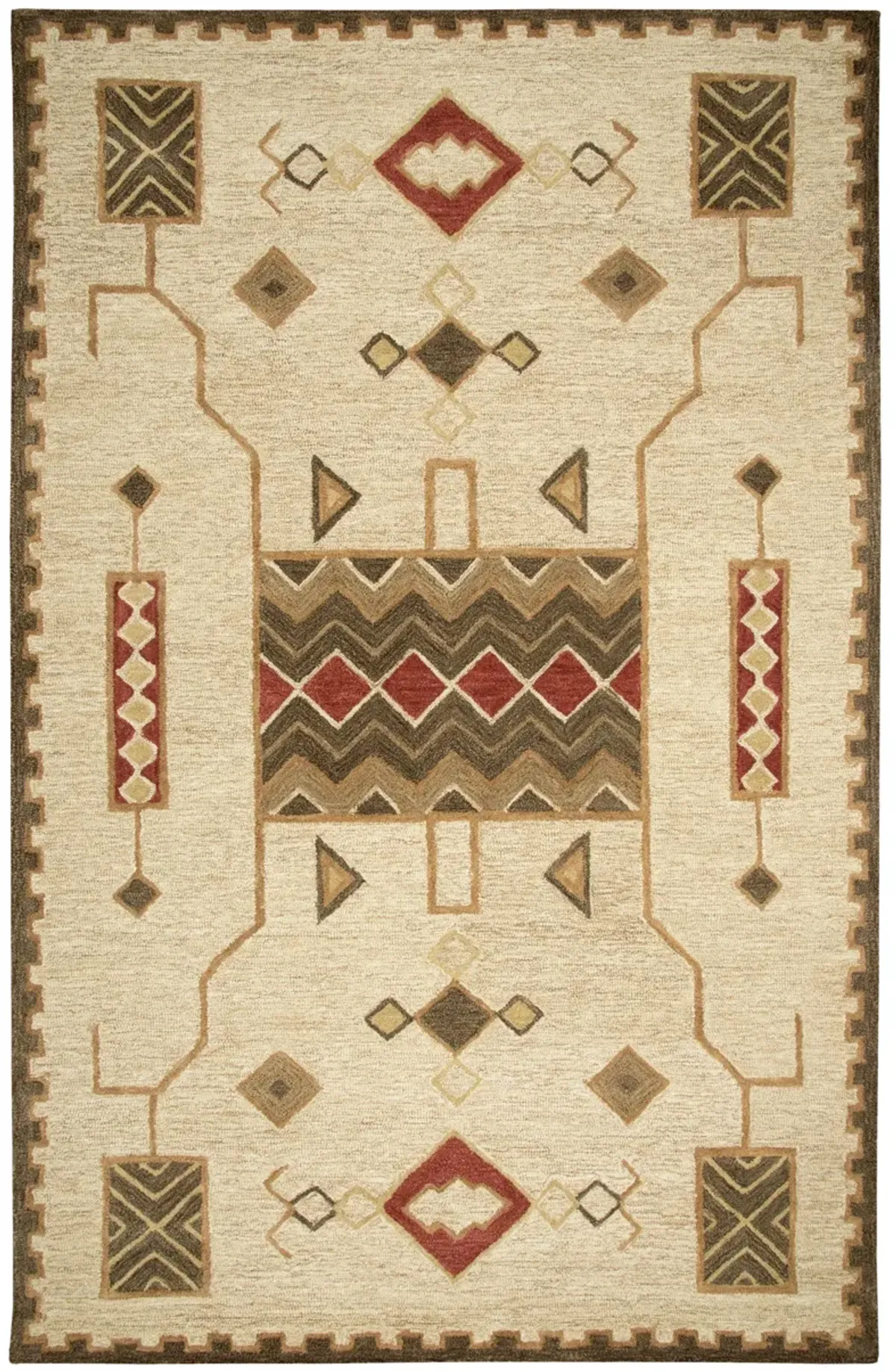 Mesa Gold Southwest/Tribal Wool 8' x 11' Rectangle Rug