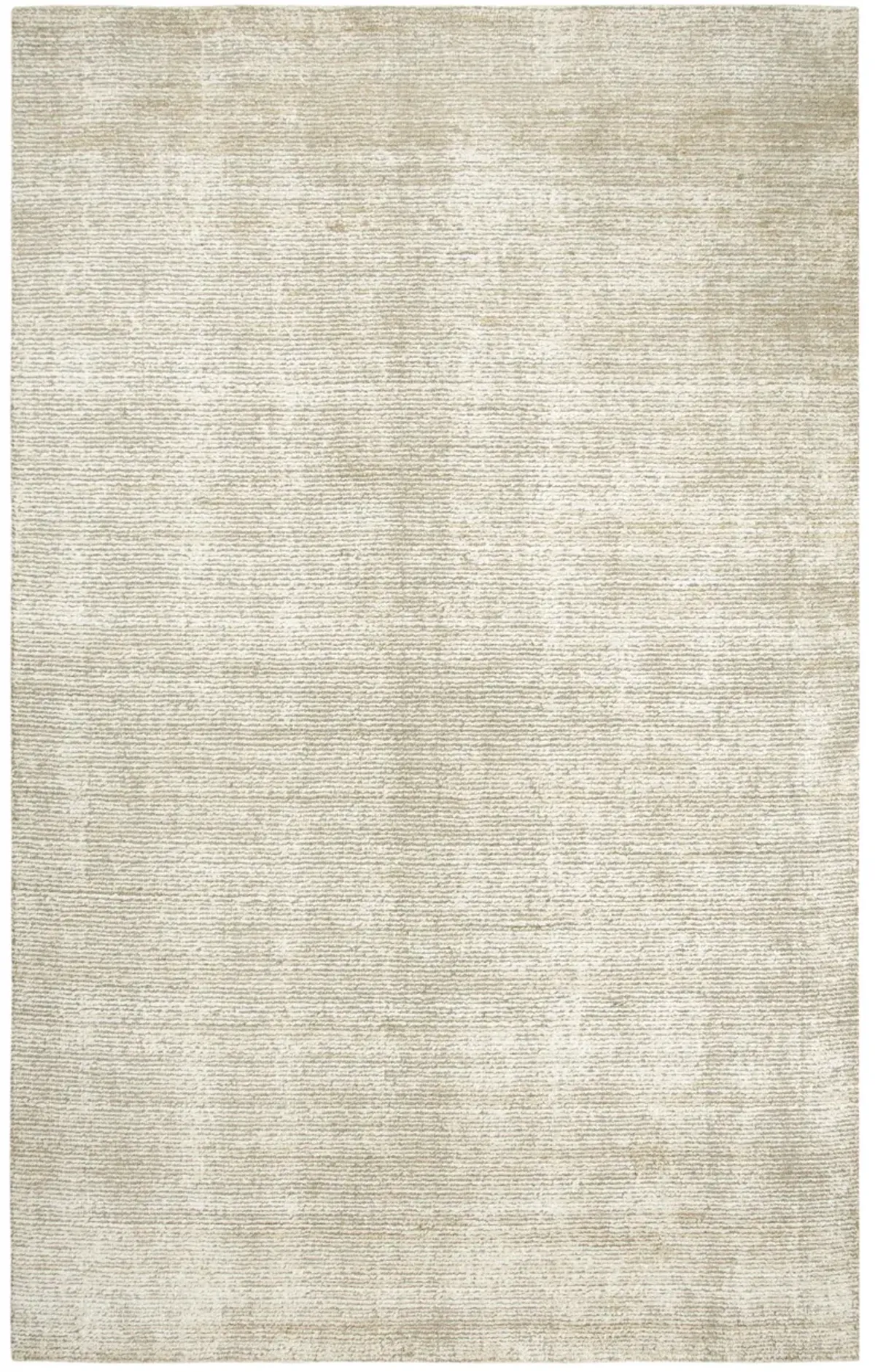 Grand Haven Beige Solid Wool/Tencel 8' x 10' Rectangle Rug