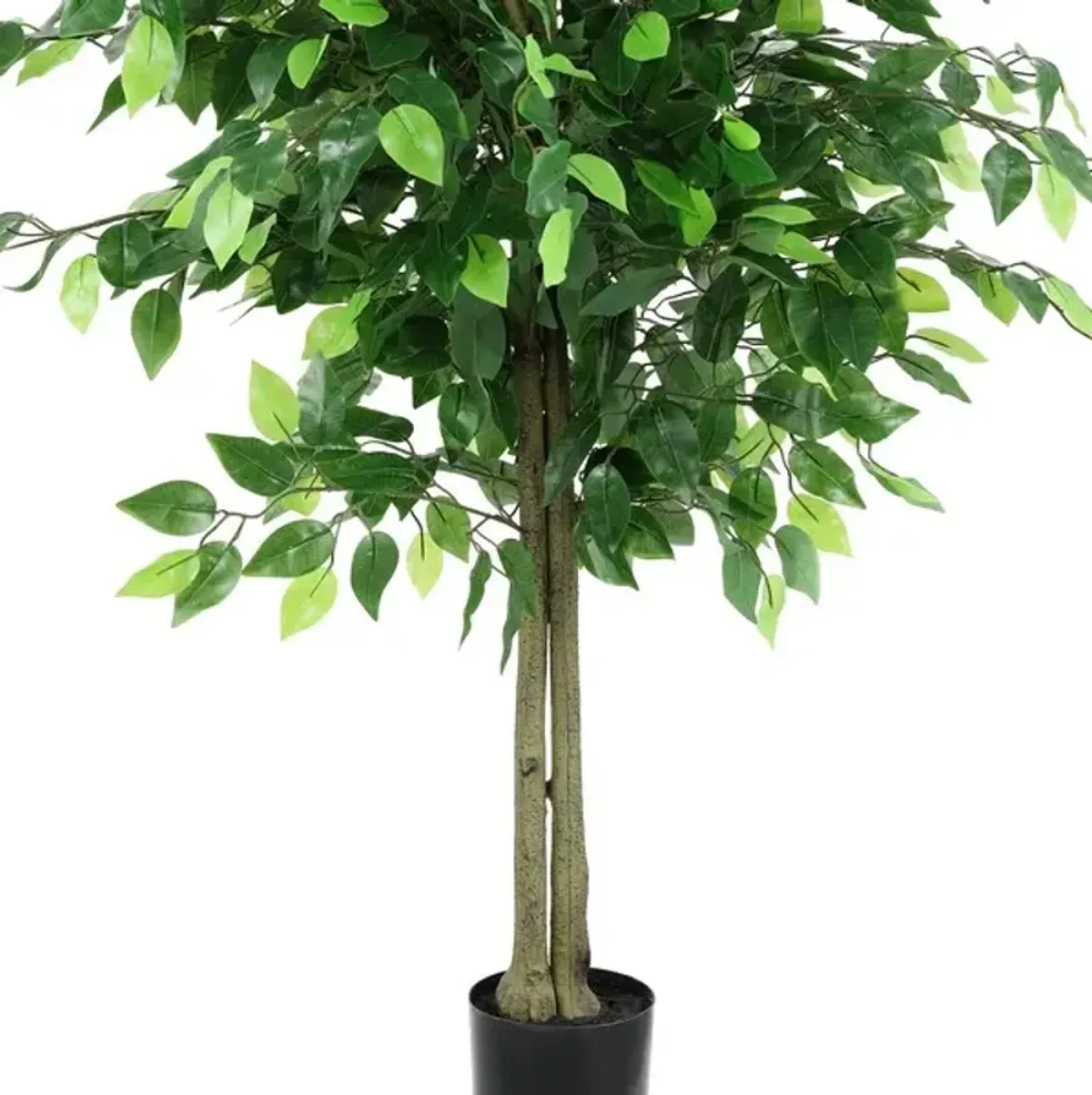 Faux Potted Bushficus Tree