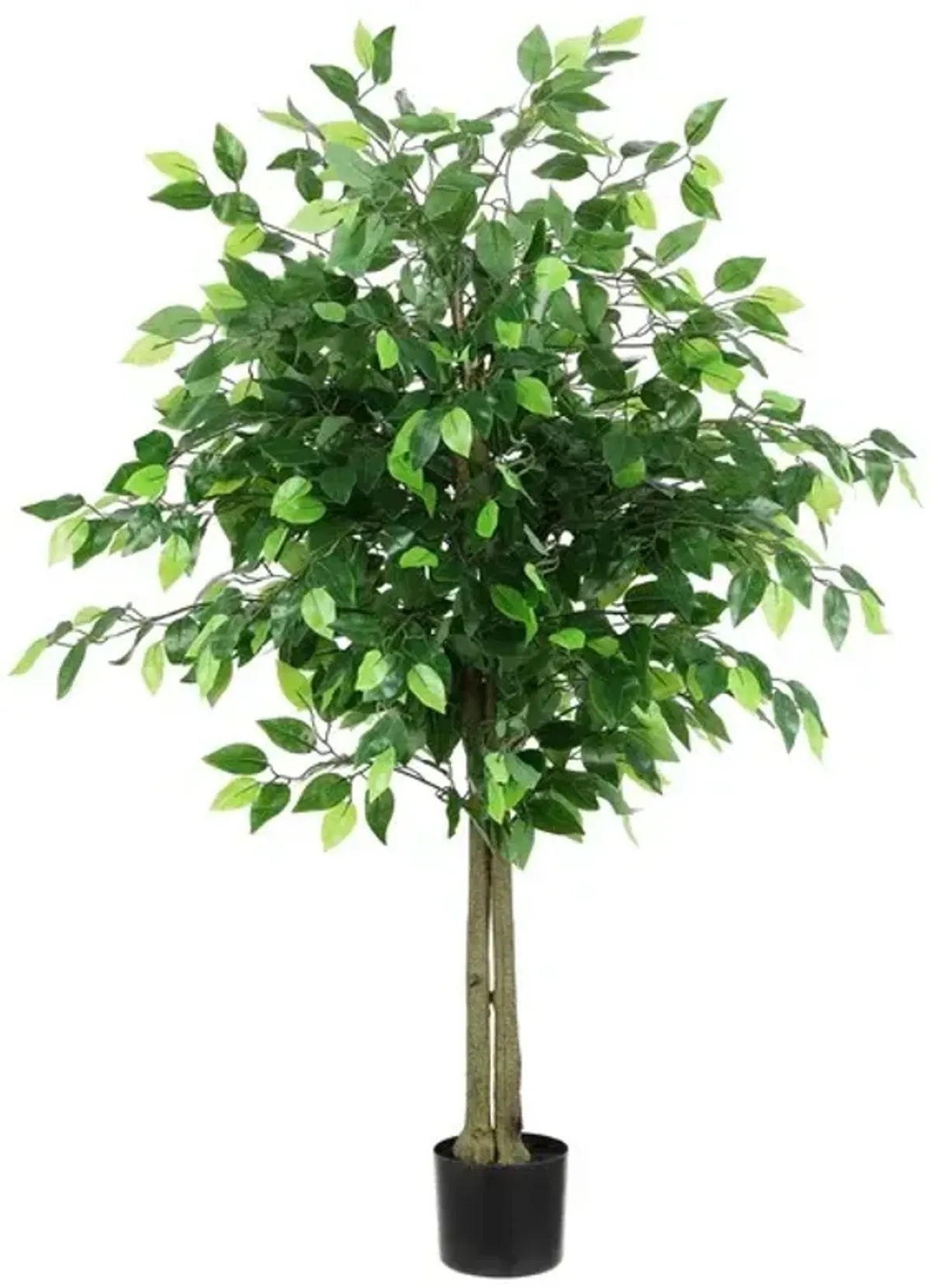 Faux Potted Bushficus Tree