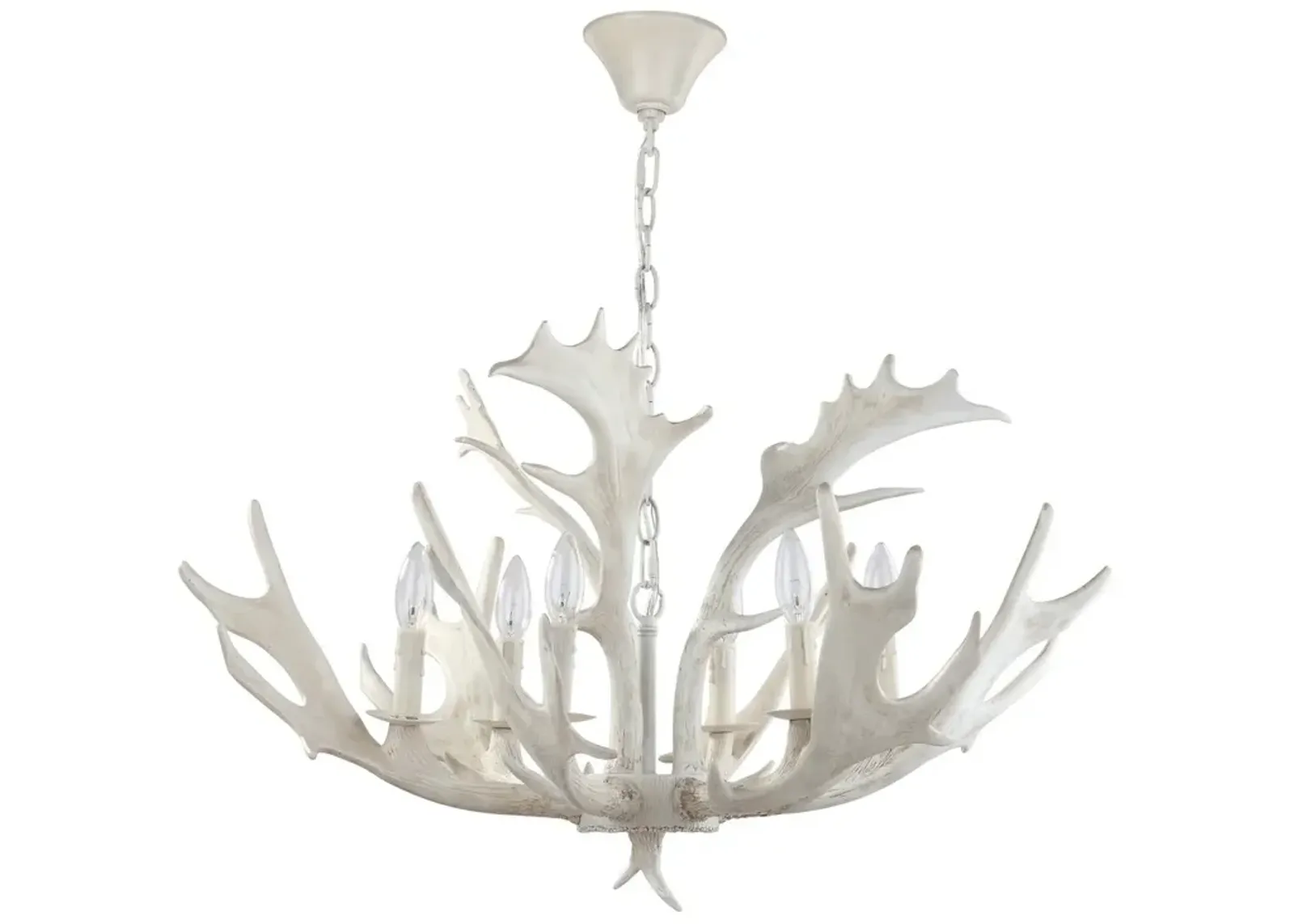 Birch Antler Chandelier