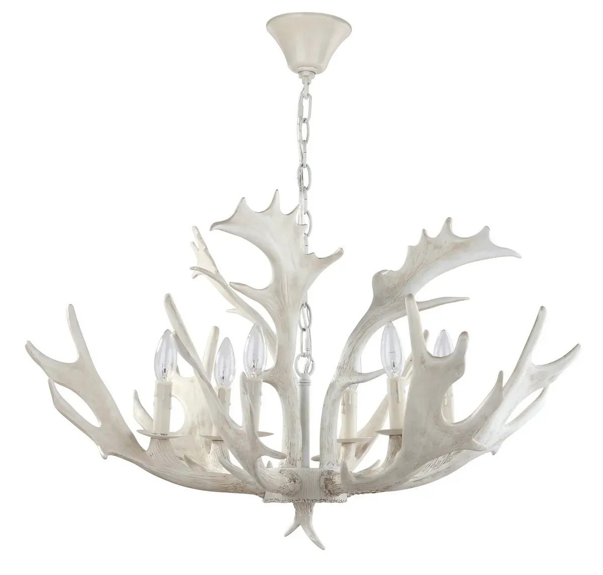 Birch Antler Chandelier