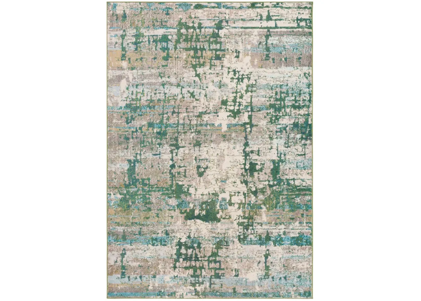 MADISON 469 GREEN  6' x 9' Medium Rectangle Rug