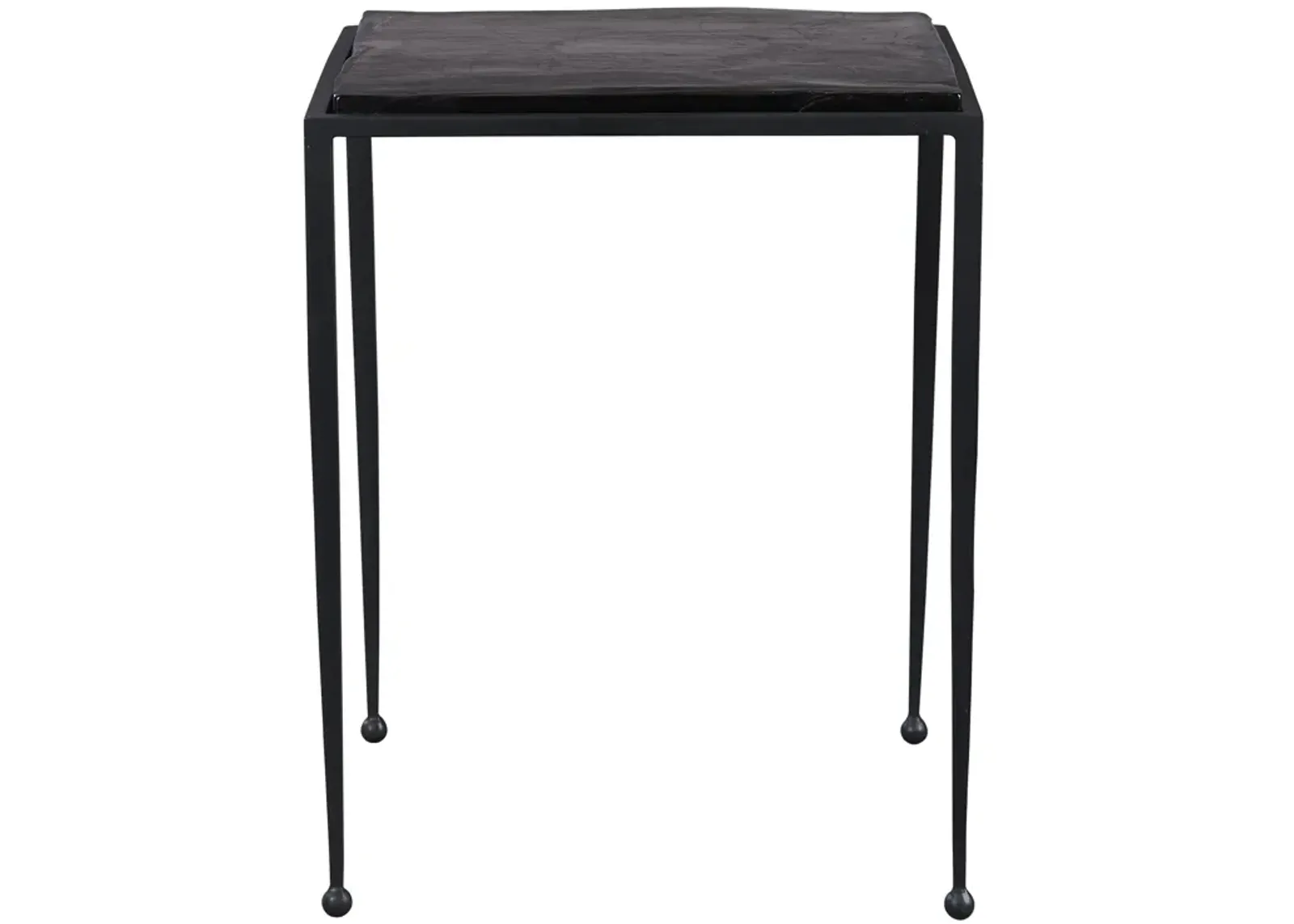 Wavelet Iron Side Table