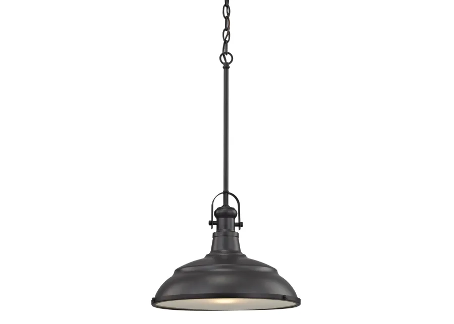 Blakesley 14" Wide 1-Light Pendant - Oil Rubbed Bronze