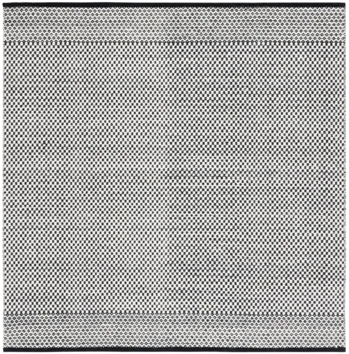 VERMONT 906 BLACK  6' x 6' Square Square Rug