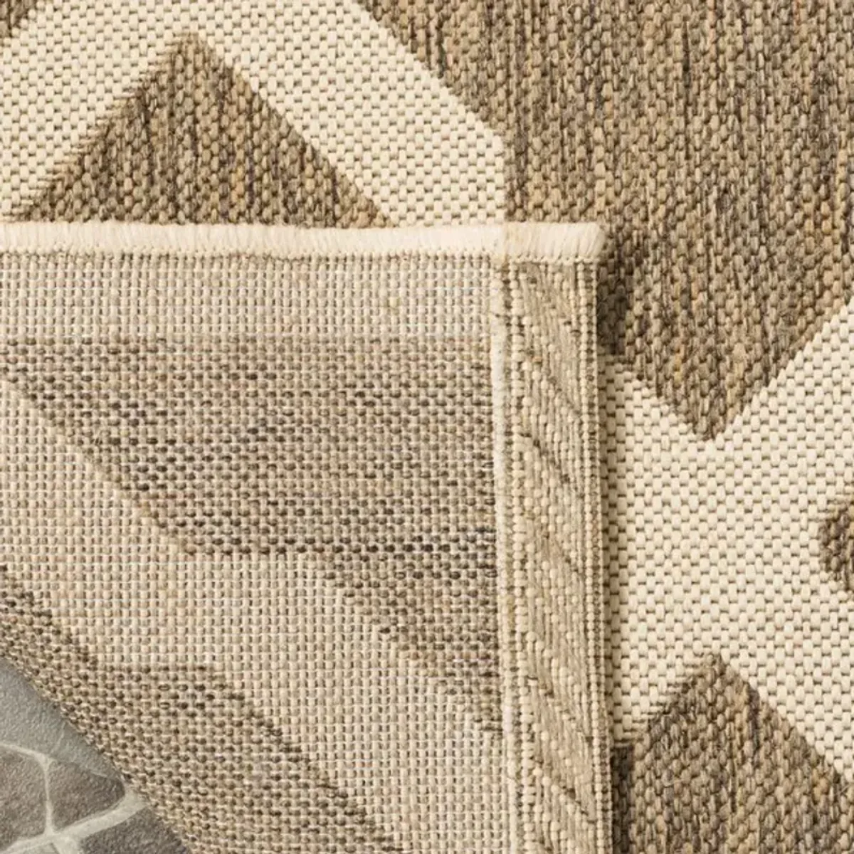 LINDEN 122 Collection LND122D-4 Beige / Cream 4' X 6'