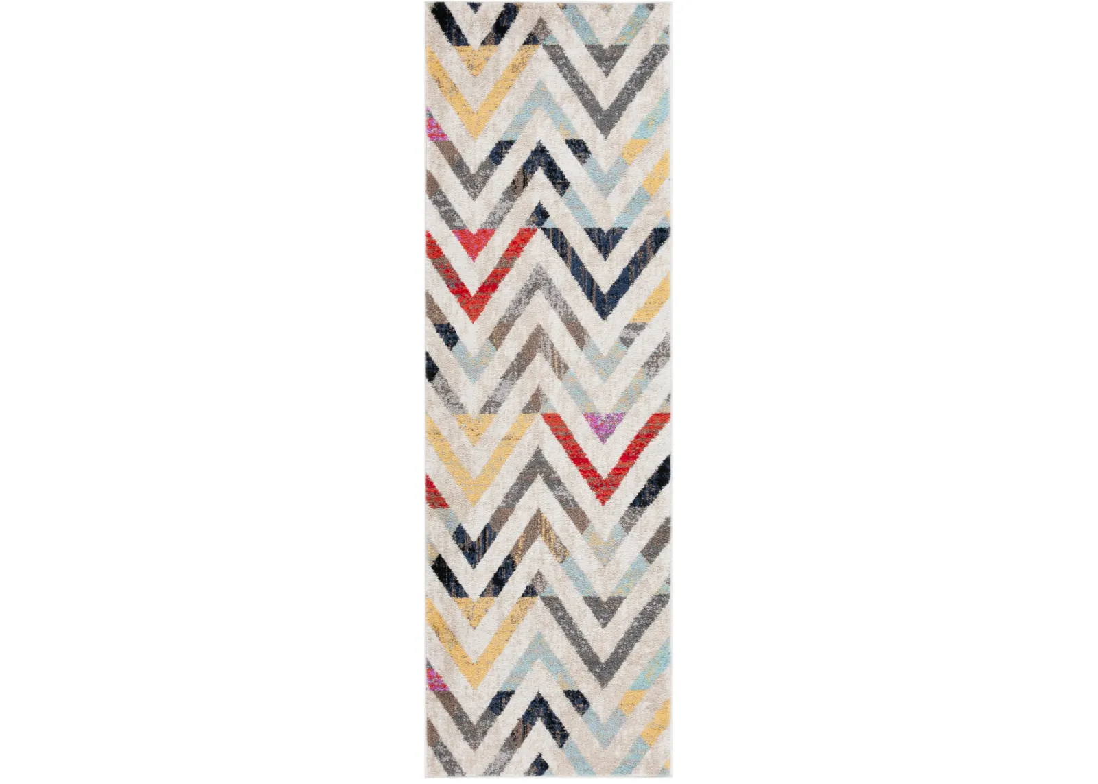 ADIRONDACK 291 IVORY  2'-6' x 8' Runner Rug