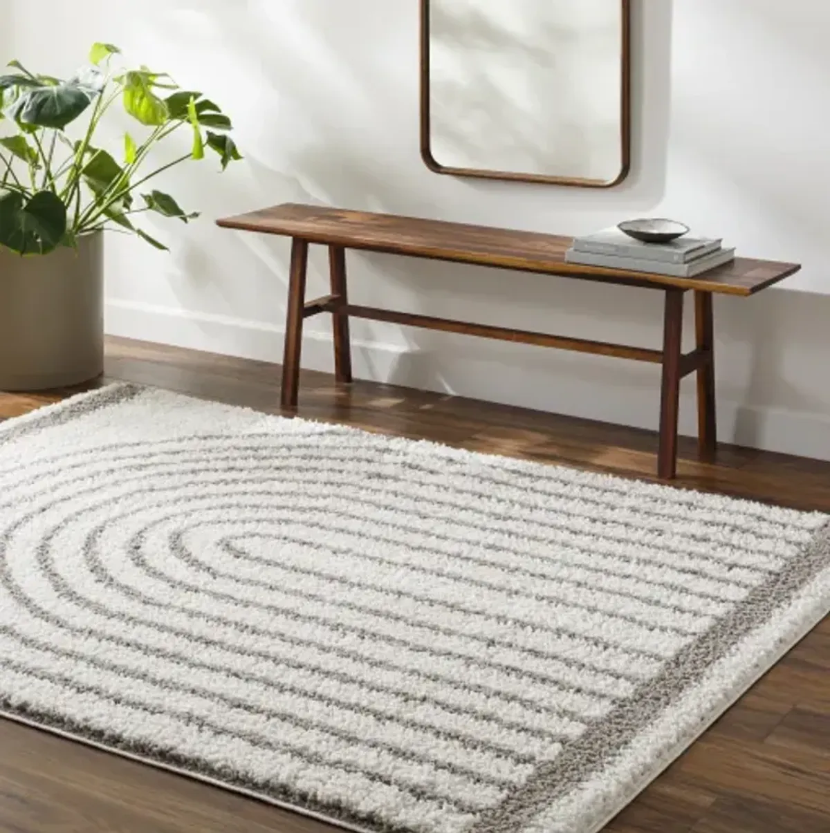 Birmingham BMM-2314 7'10" x 10' Machine Woven Rug