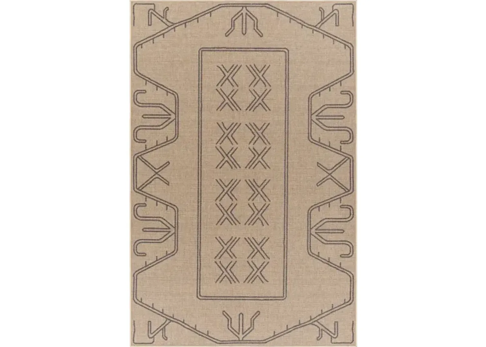 Ez Jute EZT-2305 4' x 6' Machine Woven Rug