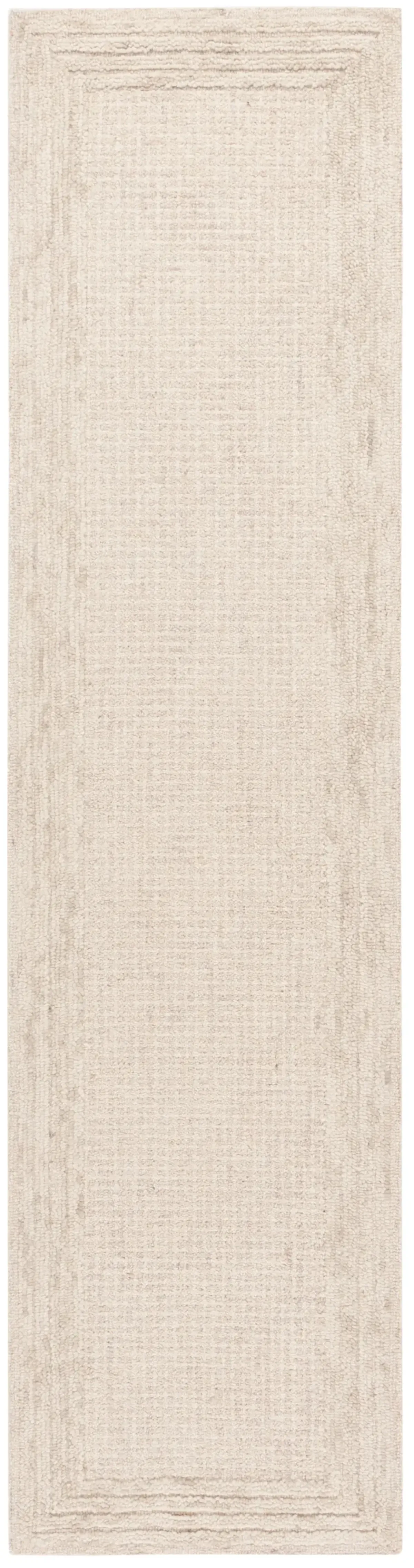 EBONY 425 IVORY  2'-3' x 9' Runner Rug