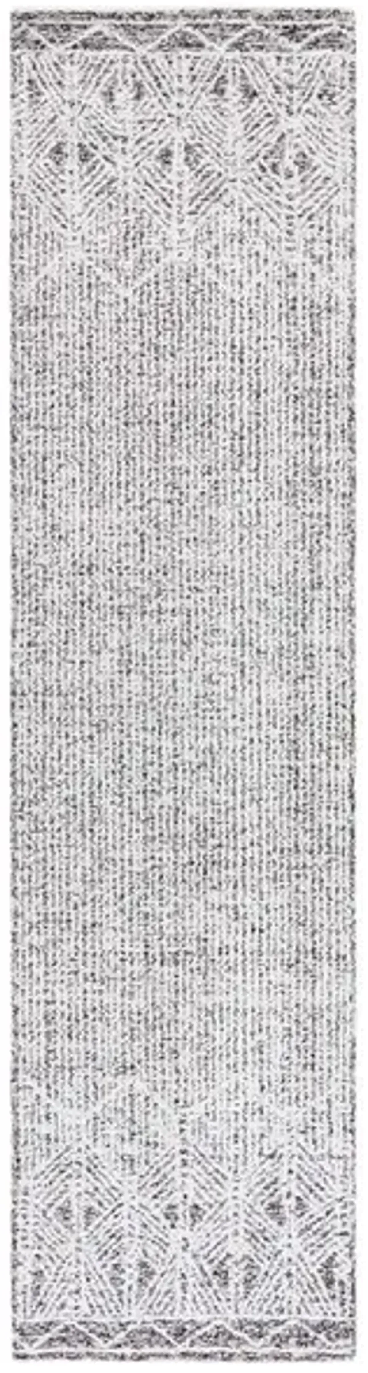 EBONY 210 Beige  2'-3' X 9' Runner Rug