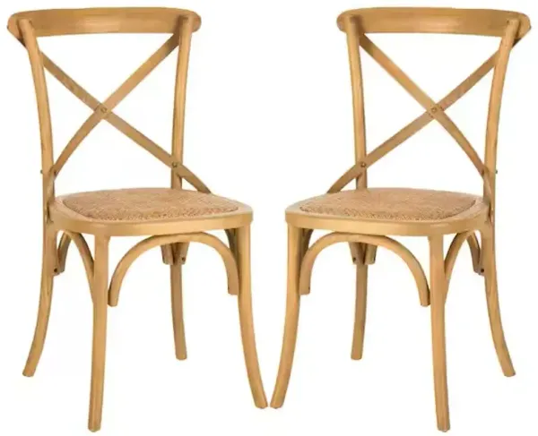 FRANKLIN 18''H X BACK FARMHOUSE CHAIR (SET OF 2)
