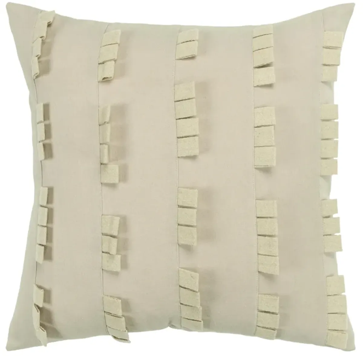 Donny Osmond Stripe Gray Pillow