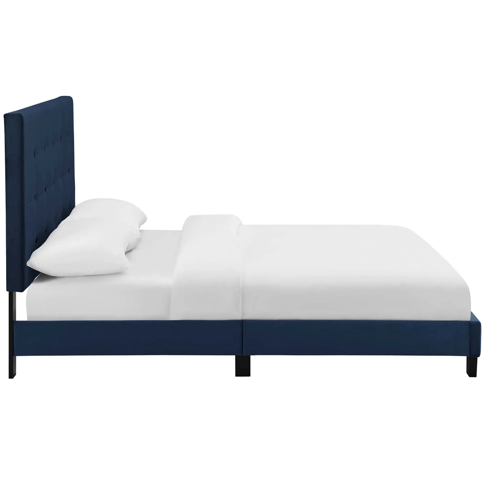 Melanie Tufted Button Upholstered Platform Bed