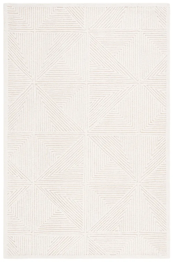 TEXTURAL Hand Tufted 4' x 6' area rug