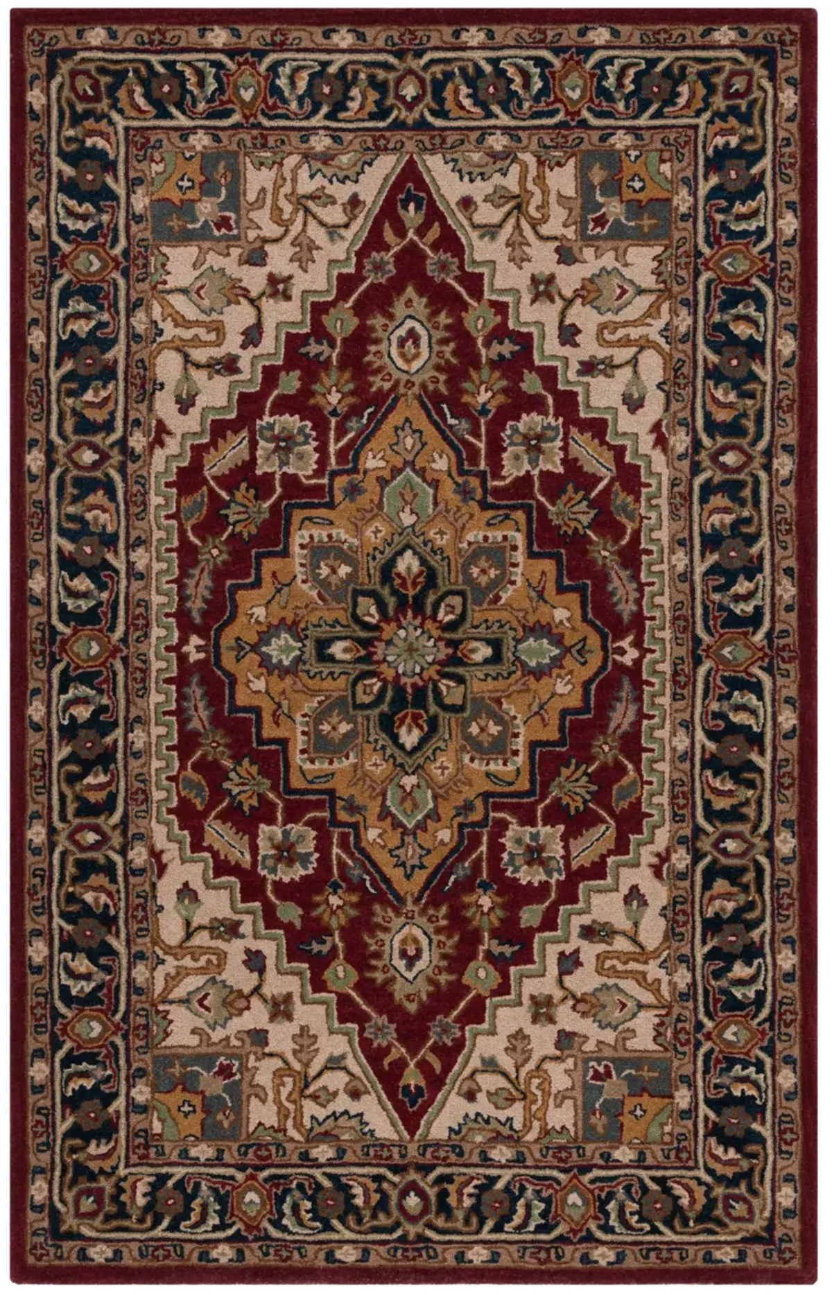 HERITAGE Hand Tufted 3' x 5' area rug