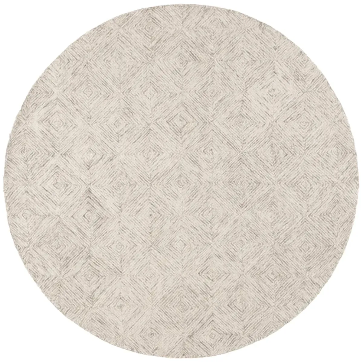 MARTHA STEWART Hand Tufted 6' x 6' Round area rug