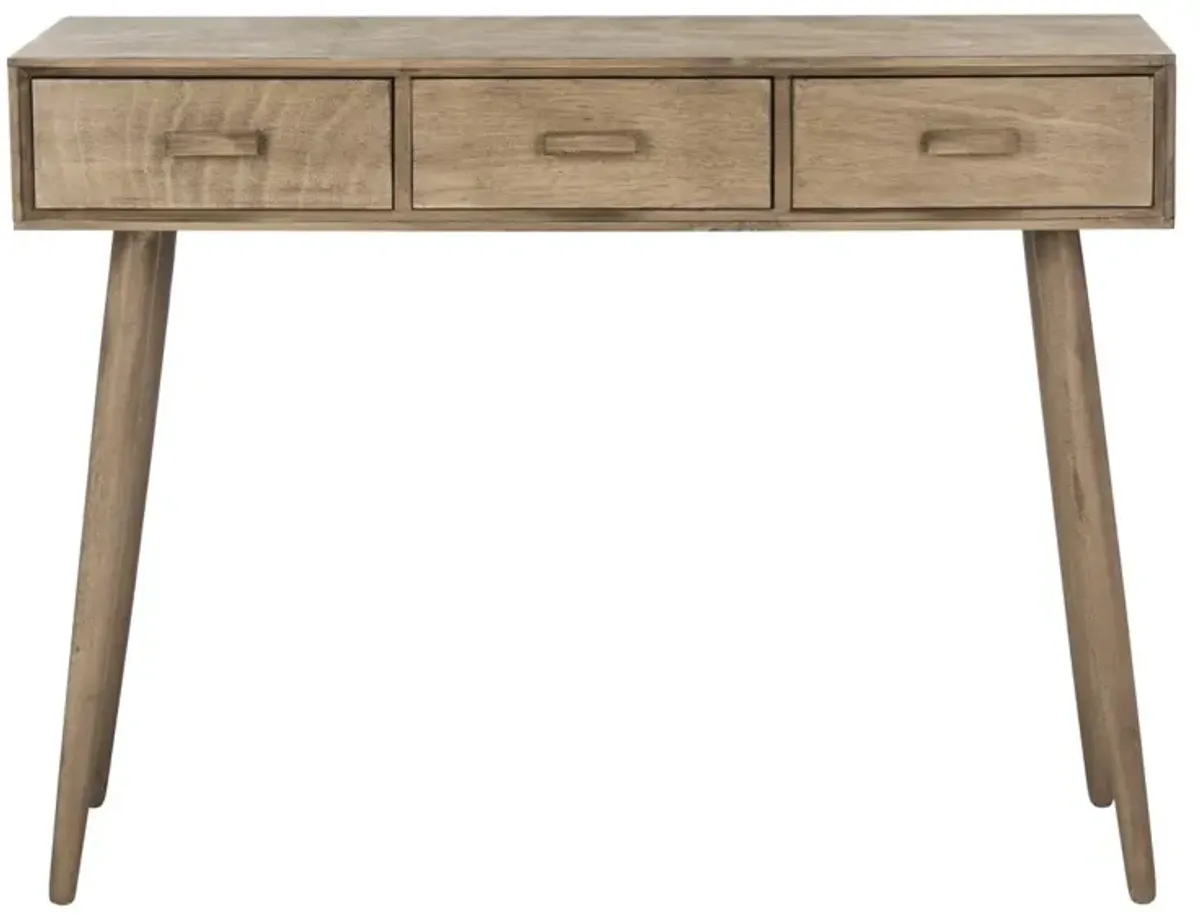 ALBUS 3 DRAWER CONSOLE TABLE 