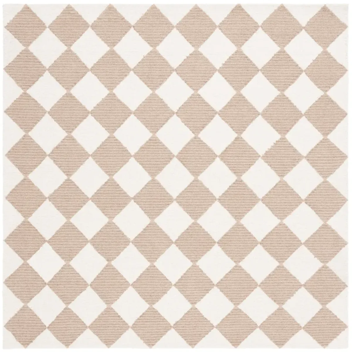 MARTHA STEWART Hand Tufted 4' x 4' Square area rug