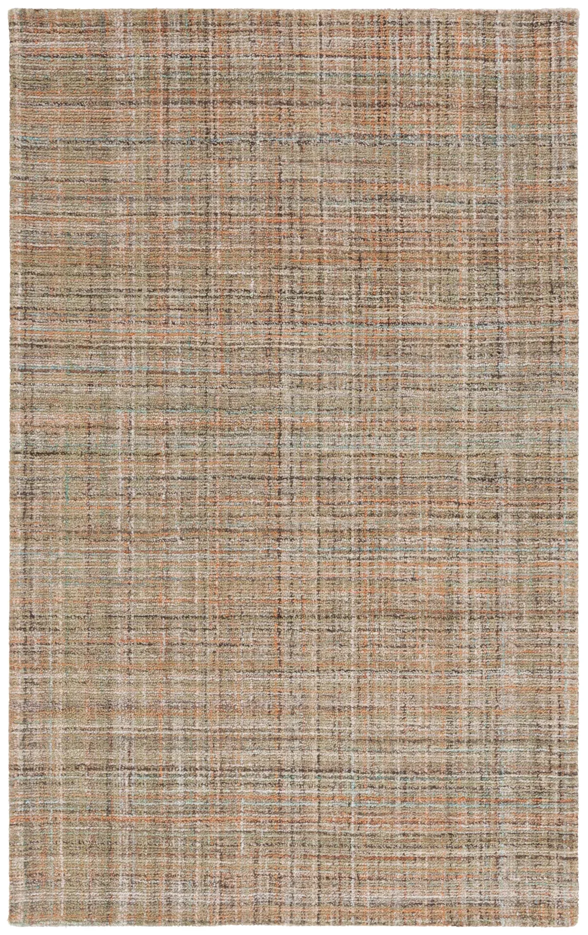 ABSTRACT 151 BROWN  3' x 5' Small Rectangle Rug