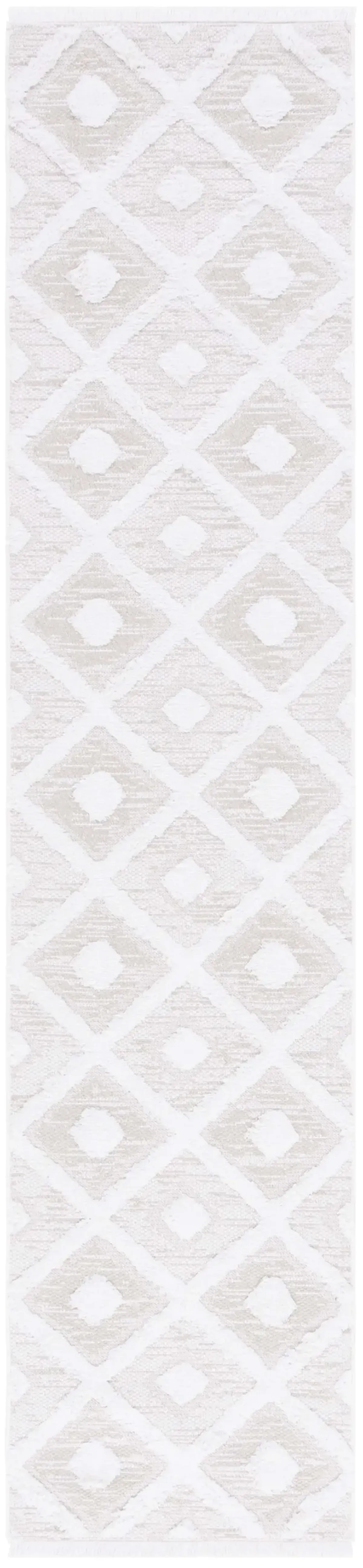 AUGUSTINE 730 BEIGE  2' x 11' Runner Rug