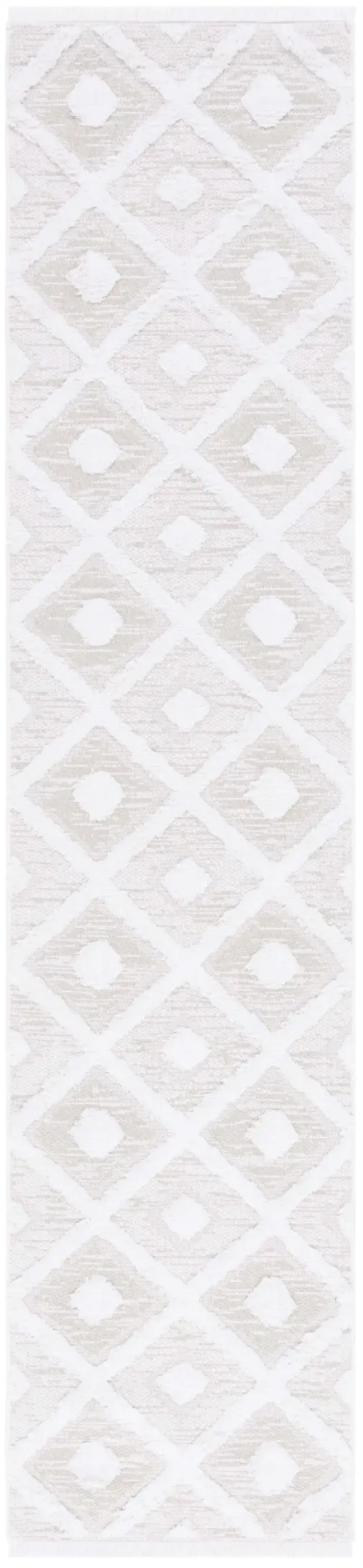 AUGUSTINE 730 BEIGE  2' x 11' Runner Rug