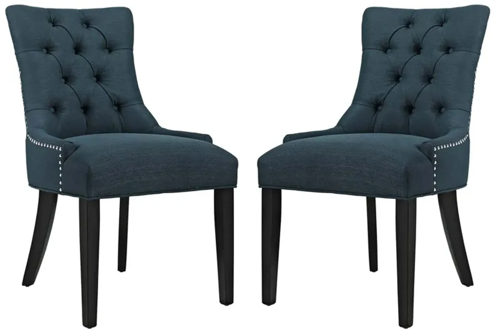 Regent Dining Side Chair Fabric Set of 2