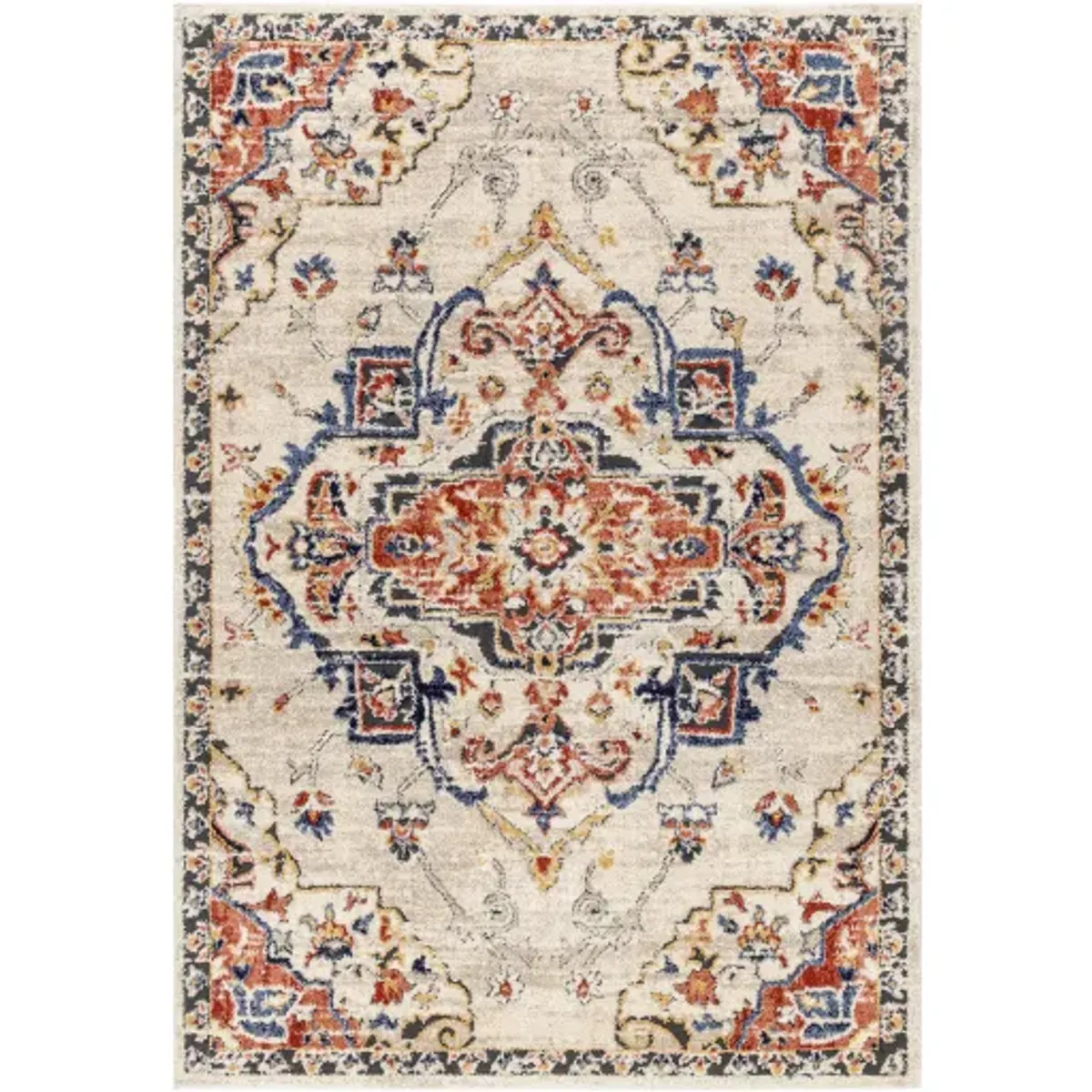 Liebe LBE-2308 7'10" x 10' Machine Woven Rug