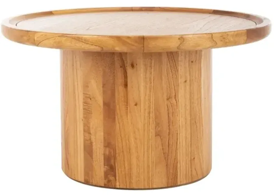 Devin Round Pedestal Coffee Table