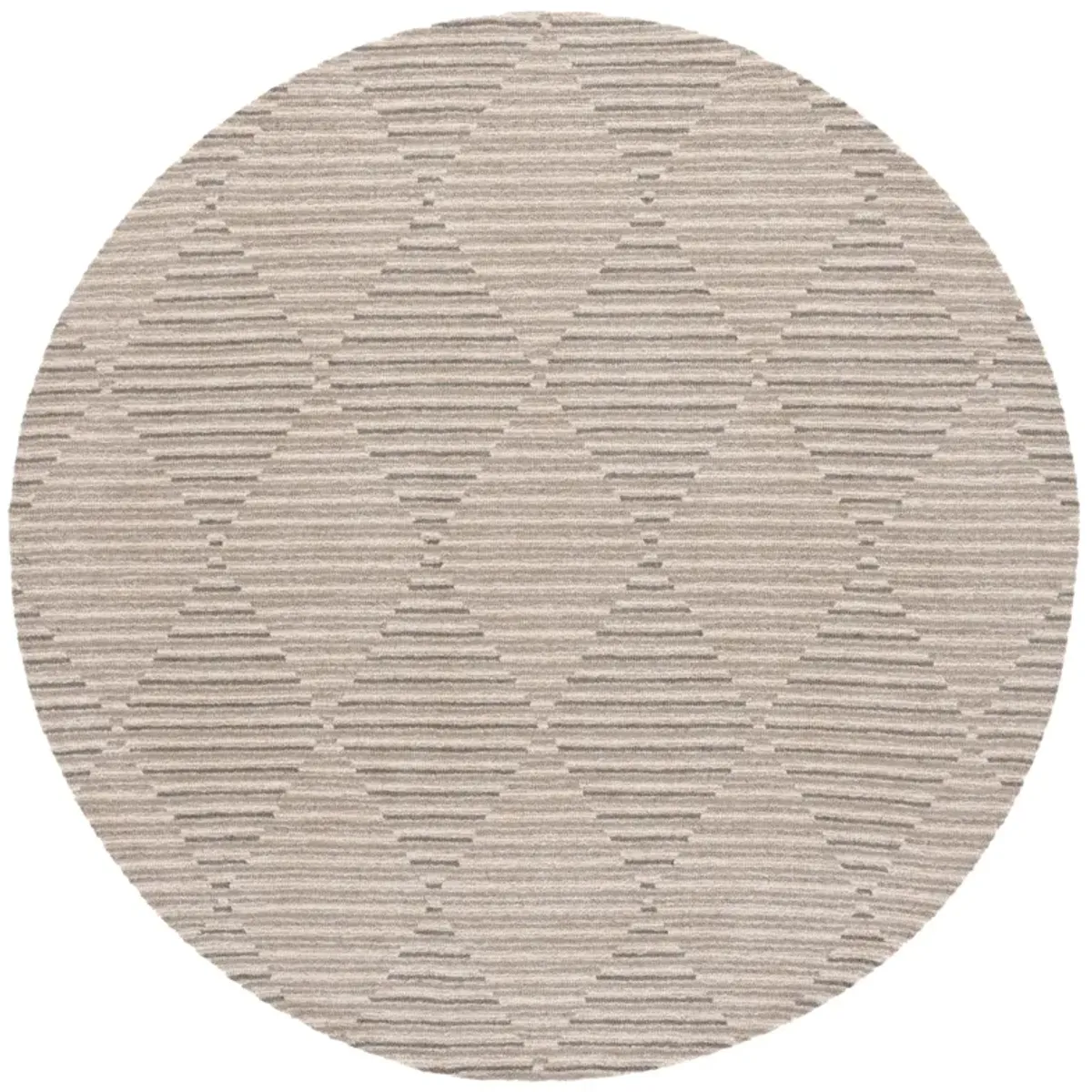 EBONY Hand Tufted 6' x 6' Round area rug