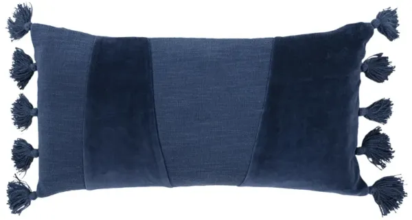 Geometric Bright Blue Pillow