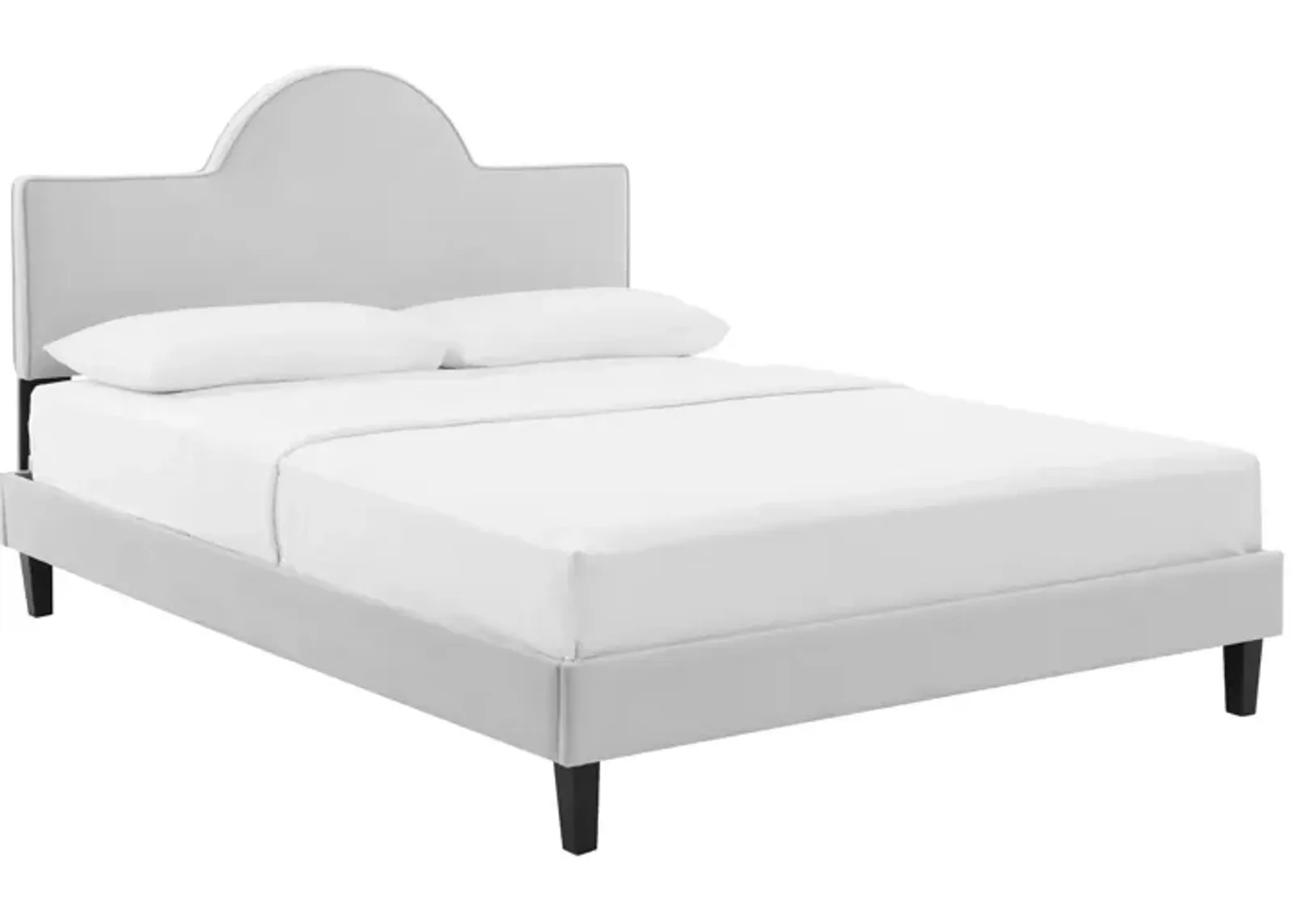 Soleil Performance Velvet Queen Bed