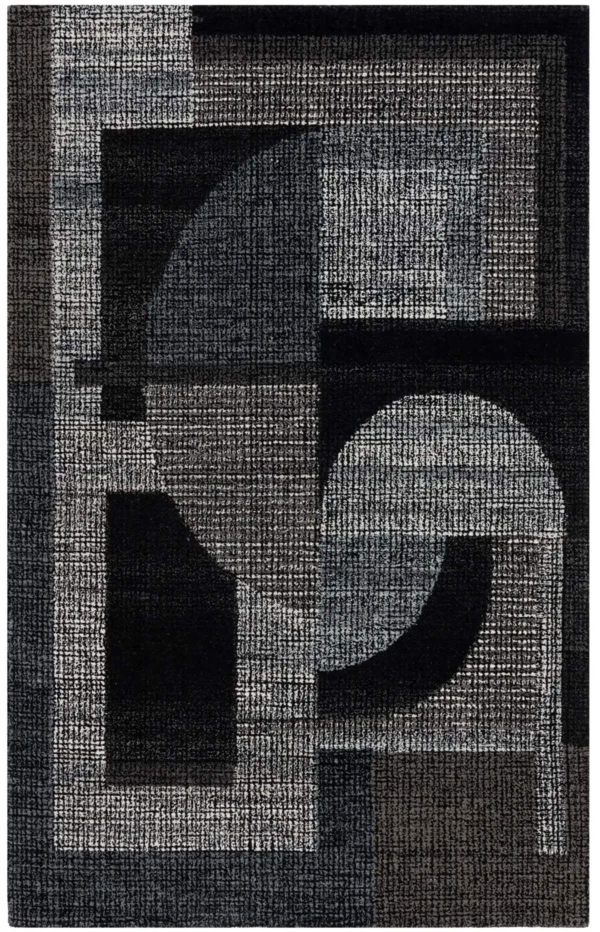 FIFTH AVENUE 403 BLACK  6' x 9' Medium Rectangle Rug