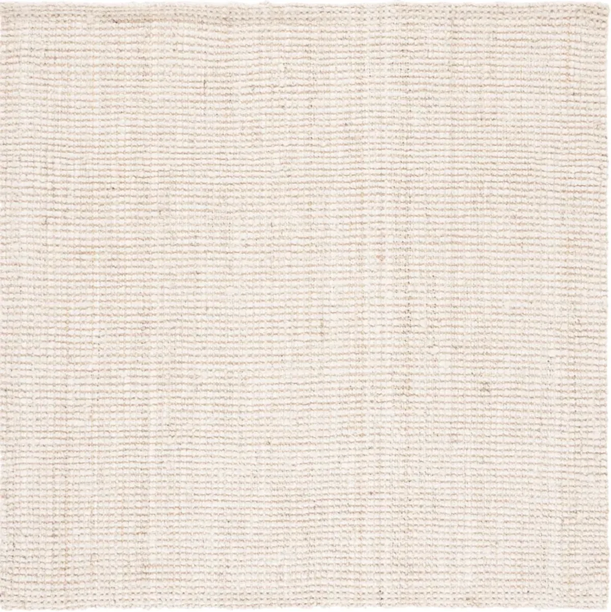 NATURAL FIBER Hand Woven 5' x 5' Square area rug