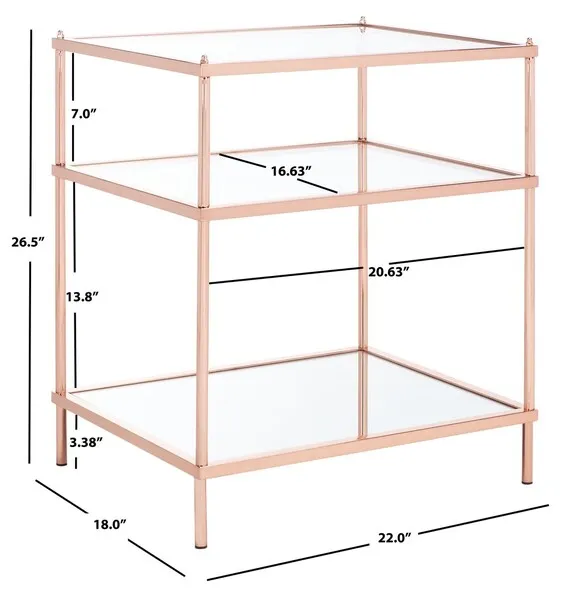 NOELIA 3 TIER ACCENT TABLE