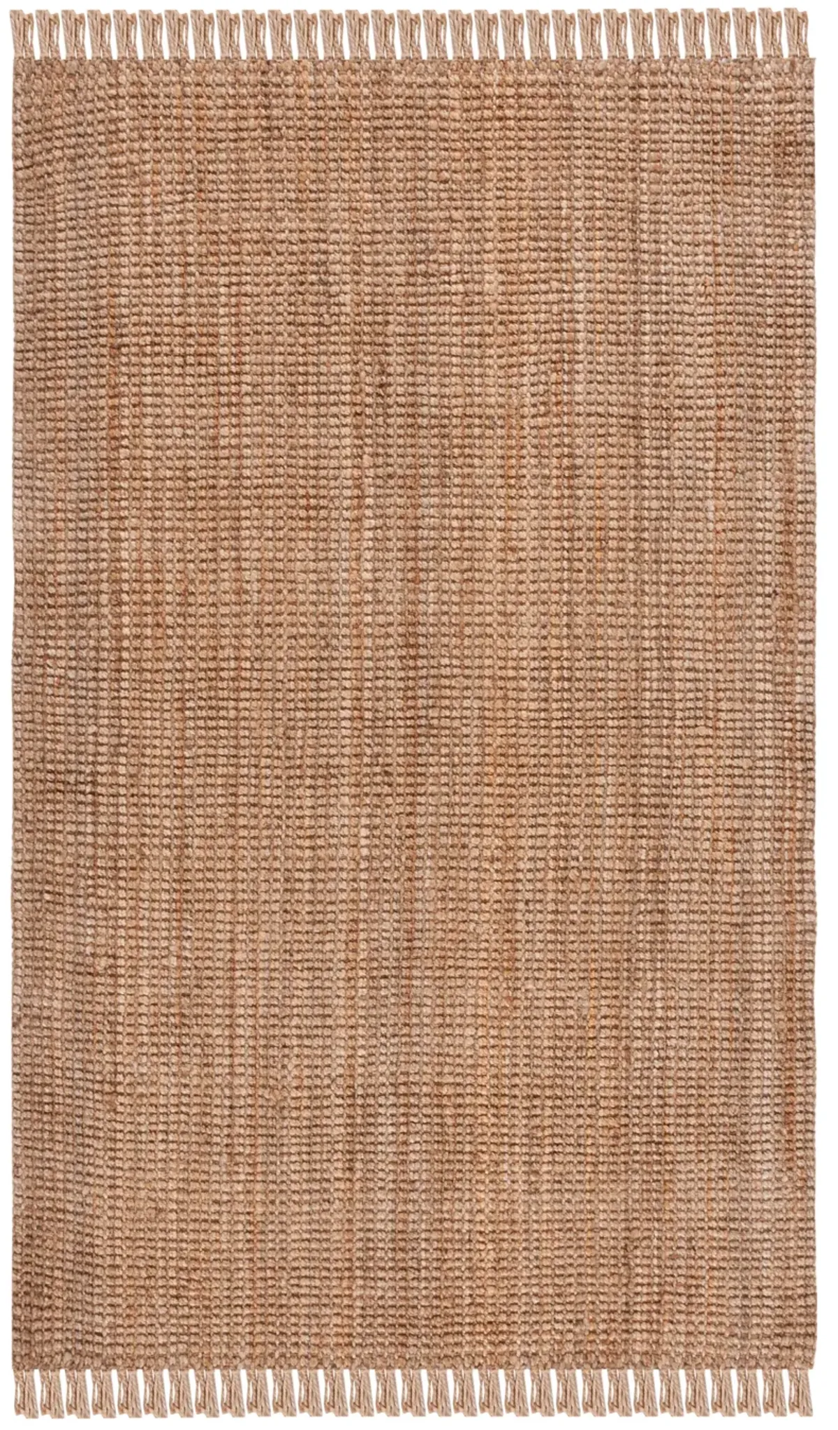 NATURAL FIBER Hand loomed 6' x 9' area rug
