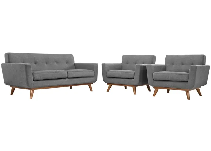 Engage Armchairs and Loveseat Set of 3