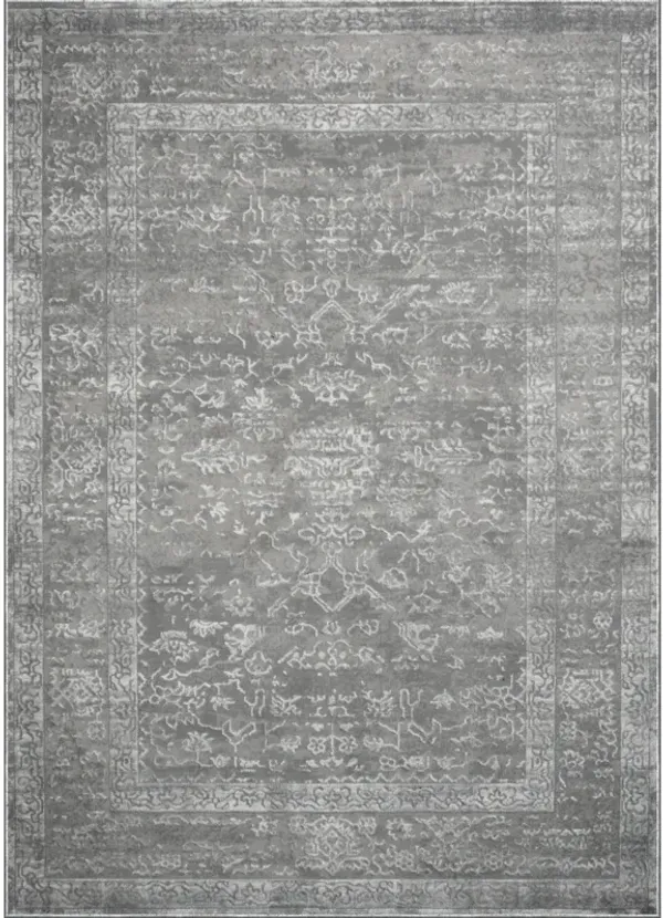 CAMILA Grey Mix Rectangle 9'10" x 13'1" ft Rug