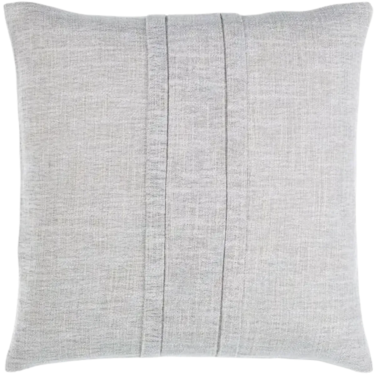 Pleated Cotton PAC-002 18"L x 18"W Accent Pillow  - Poly Insert