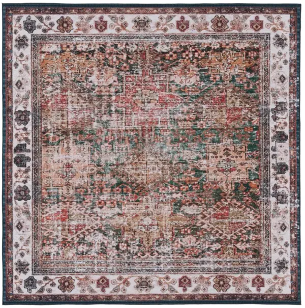 TUCSON 114 M/W S/R IVORY  4' x 4' Square Square Rug