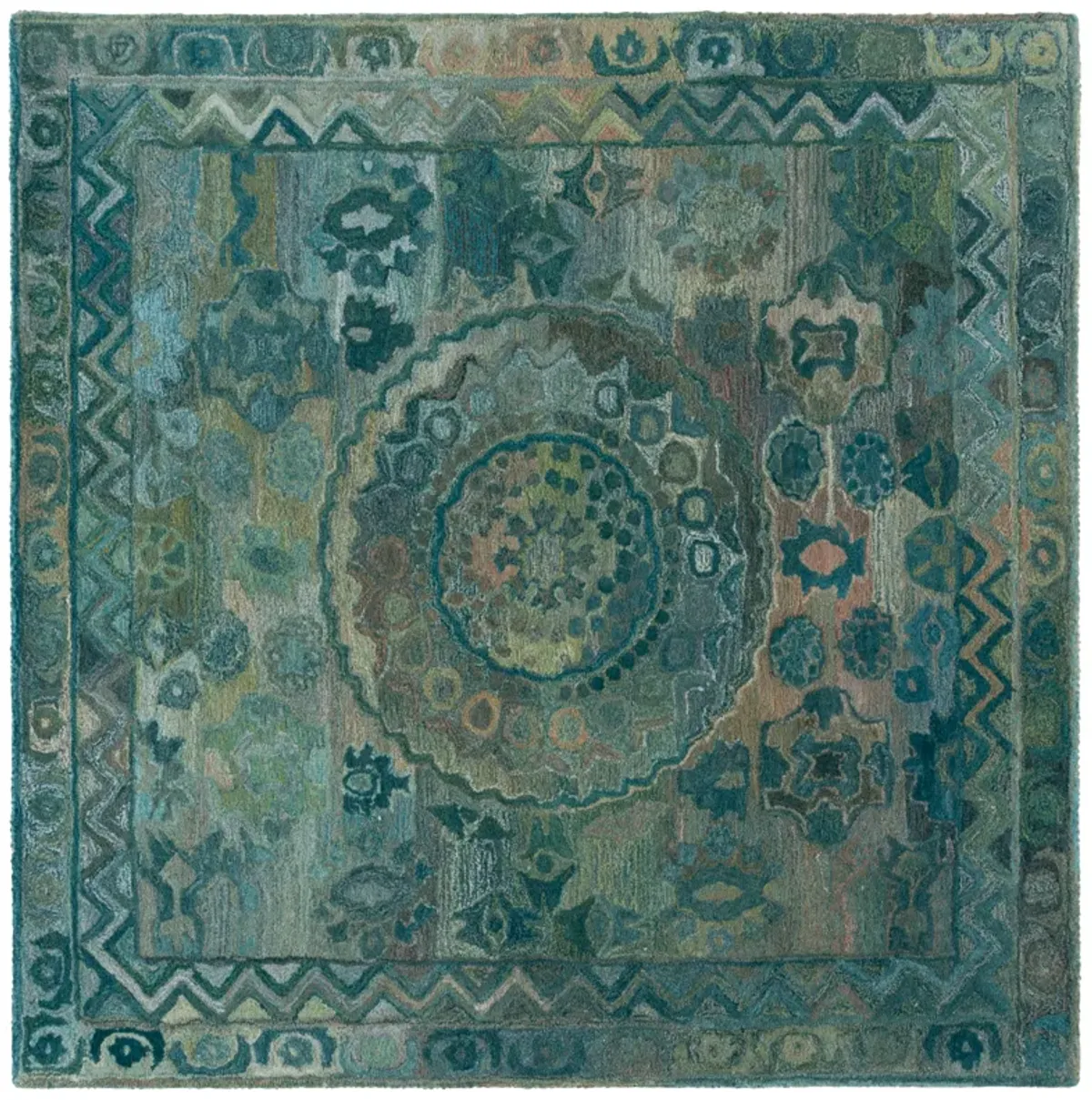 ANATOLIA Hand Tufted 6' x 6' Square area rug