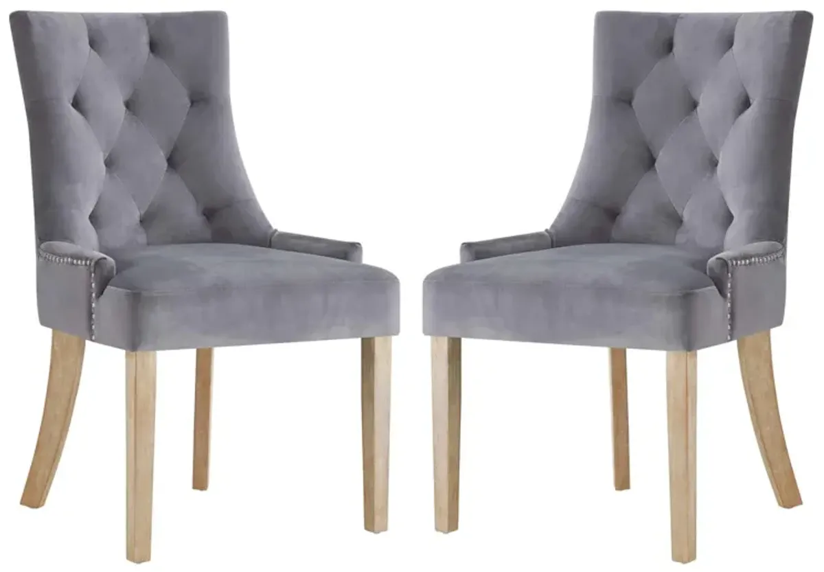 Pose Dining Chair Performance Velvet Set of 2