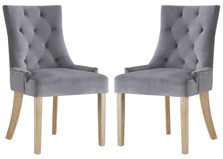 Pose Dining Chair Performance Velvet Set of 2