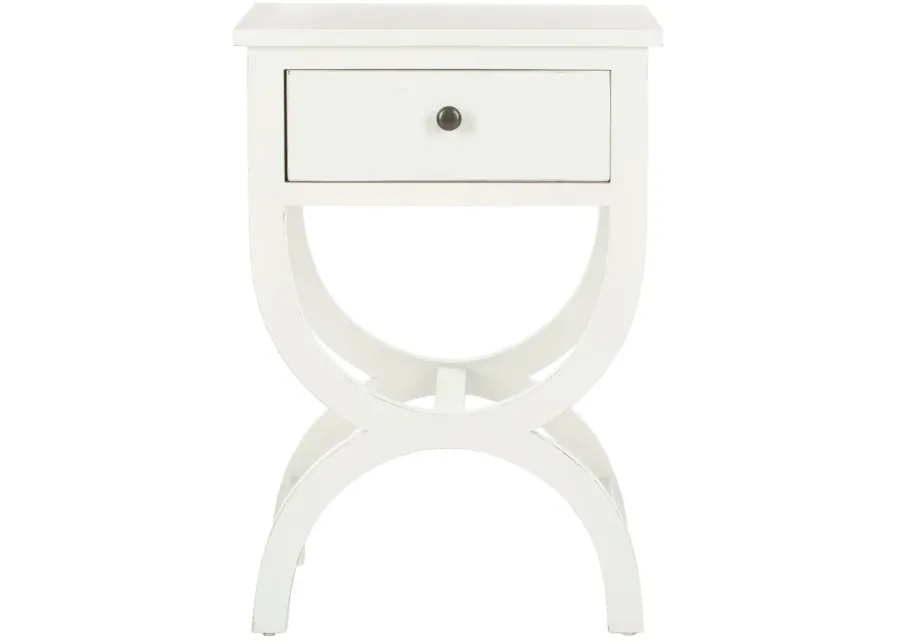 MAXINE NIGHTSTAND WITH STORAGE DRAWER 