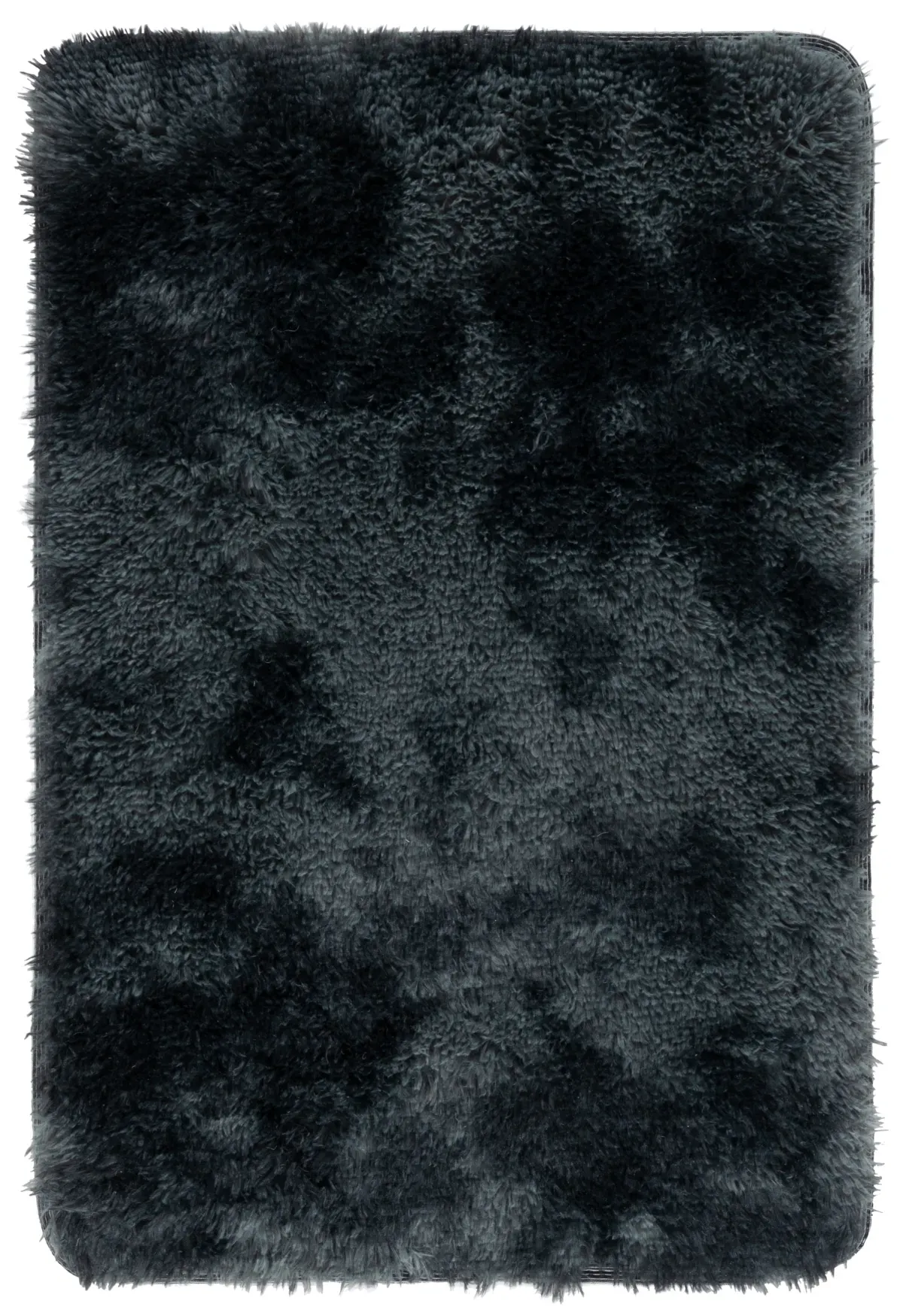 RAINBOW SHAG 100 DARK GREY 4' x 6' Small Rectangle Rug