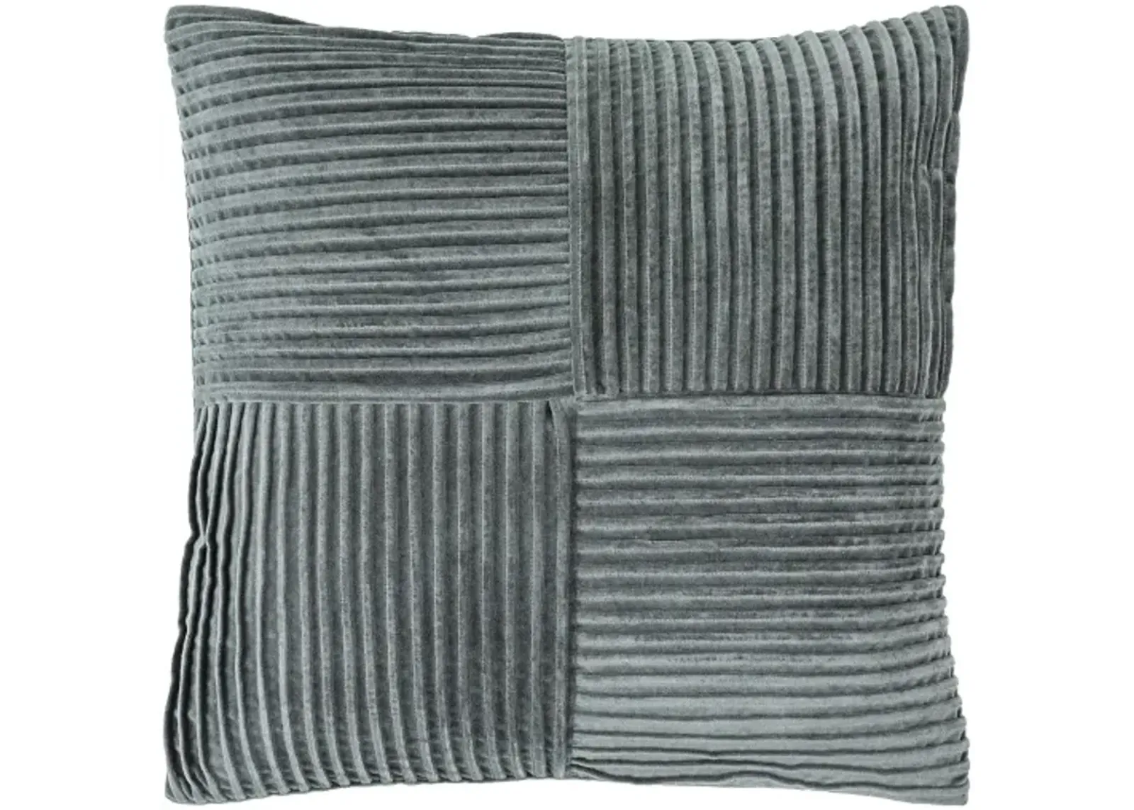 Conrad CRN-004 22"L x 22"W Accent Pillow  - Down Insert